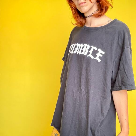 Brooklyn Vertical Black Gothic Humble Graphic Tee XXL - Picture 5 of 6